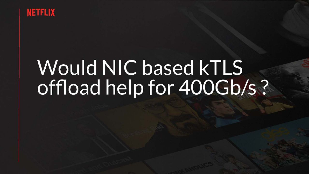 Serving Netflix Video at 400 Gb/s on FreeBSD