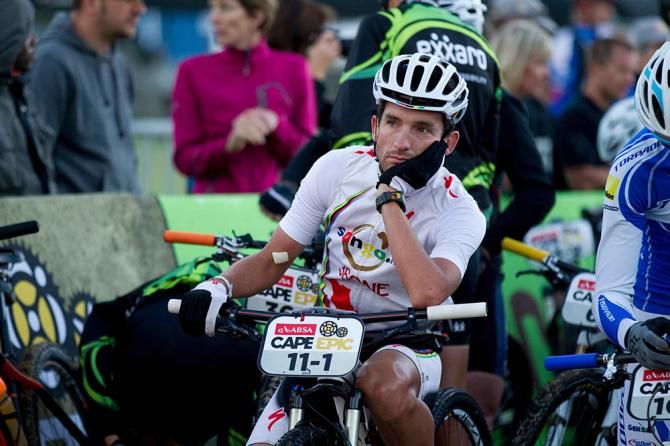 Max Knox of Burry Stander - Songo 2 waits for the start