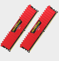 Corsair Vengeance LPX 16GB (2x8GB) DDR4-3000 | $64.99 on Newegg
Another memory kit at a tantalizing price, Corsair's Vengeance series is well-regarded. This one costs a bit more than the G.Skill RAM above, but runs tighter timings. (Expired)