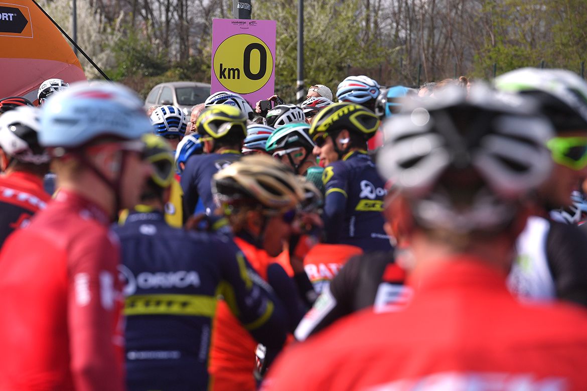 The start of Milan-San Remo