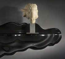 Michael Reynolds exhibition sculpture