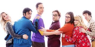 The Cast of The Big Bang Theory on the Season 12 Poster