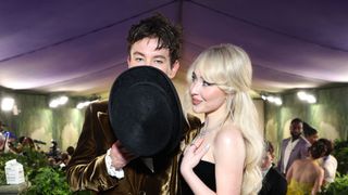 Barry Keoghan and Sabrina Carpenter attend the 2024 Met Gala