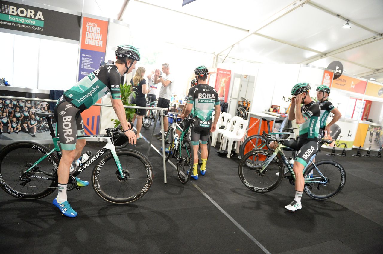 Bora-Hansgrohe at the Tour Down Under