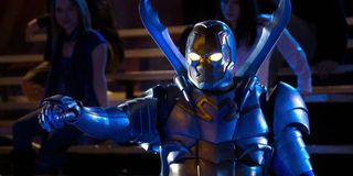 Jaren Brandt Bartlett as Blue Beetle on Smallville