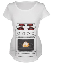 Pregnant Bin in Oven shirt - Wish | £24.55
