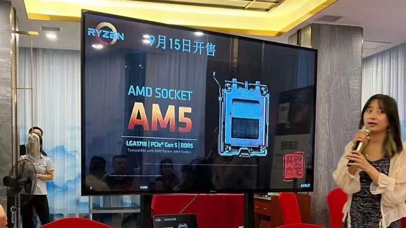 AMD Ryzen 7000 CPUs Allegedly Arrive September 15 According to