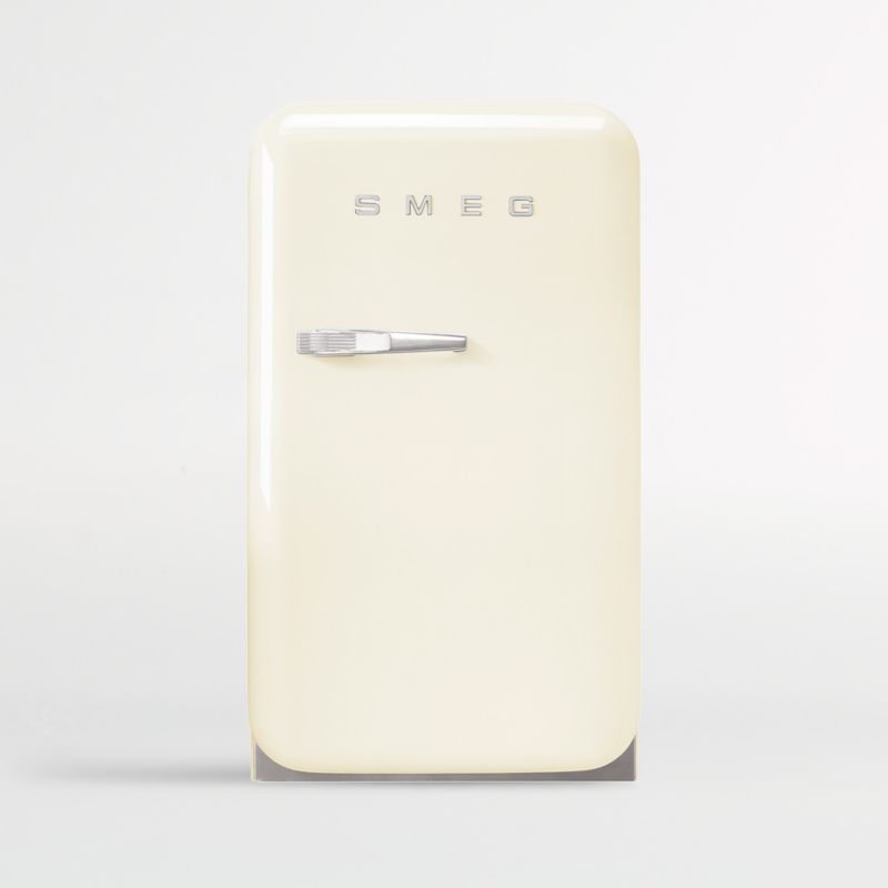 Smeg Fab 5 Cream Mini Right-Hinge Refrigerator