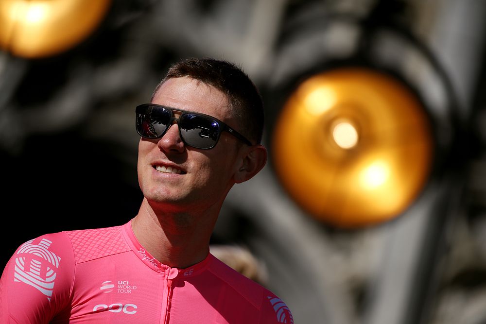 Tejay van Garderen (EF Education First) at the Tour de France presentation