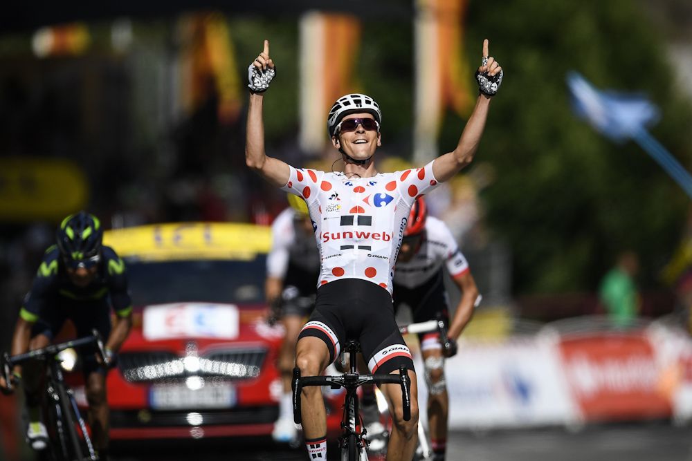 Warren Barguil wins stage 13 at the Tour de France