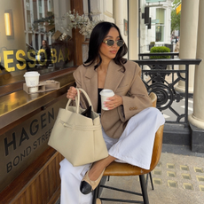 Fashion person Olivia Miller shows you how to style white jeans.