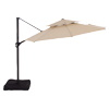 SimplyShade Solar Powered Crank Cantilevel Patio Umbrella: $448