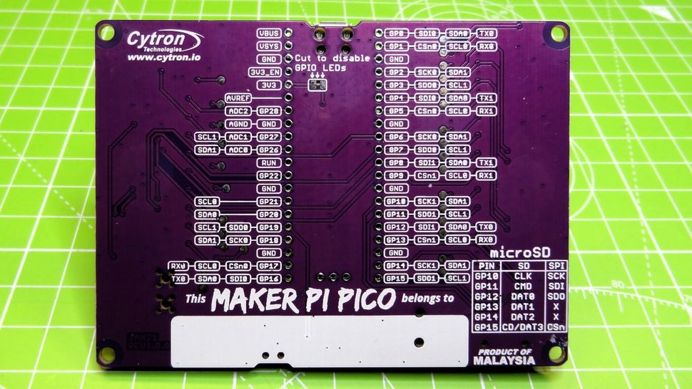 Cytron Maker Pi Pico Review Versatile Electronics Experiments Tom S