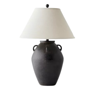 resin vase-shaped table lamp