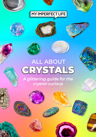 All about crystals ebook cover