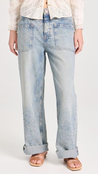 Palmer Cuffed Jeans