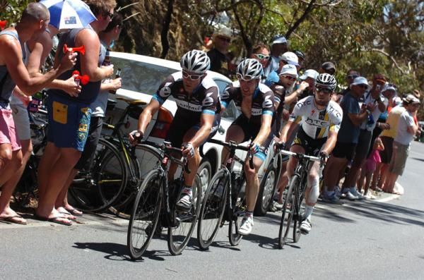Dean, Farrar and Cavendish ride together