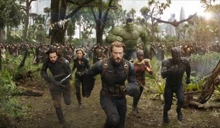 The Avengers Infinity War Group Shot Wakanda