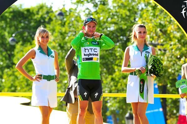 Britain's Mark Cavendish is only 26 but is already in joint-fifth place on the list of all time stage victories at the Tour