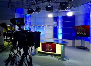 One of the newsrooms at Loyola University New Orleans' School of Mass Communication (SMC)