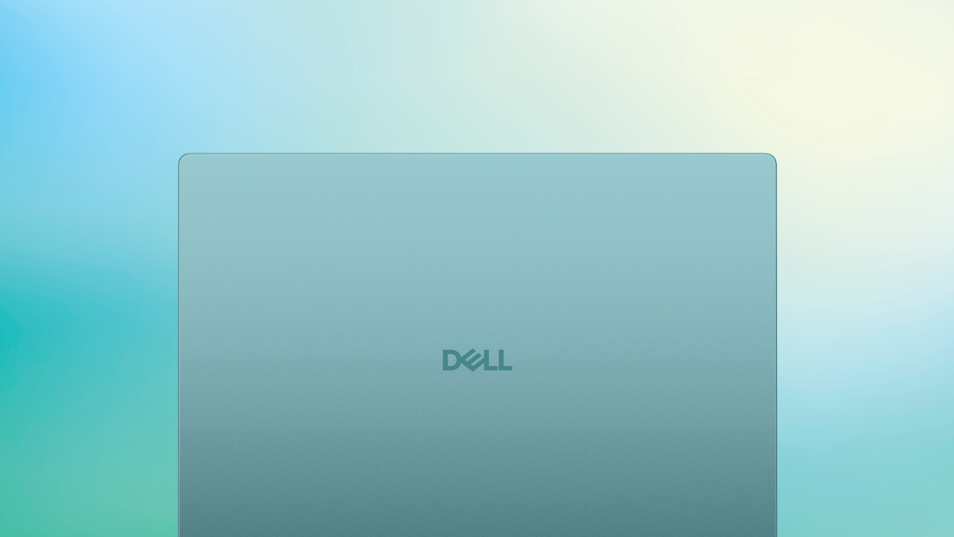 Dell 14S laptop rear lid showing the Dell logo