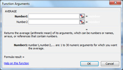 Libre Office Calc - Function Wizard parameter fill