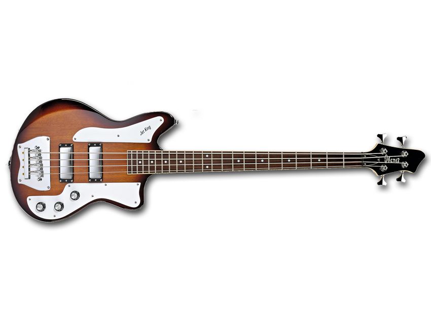 This retro design is more Gibson than Fender in terms of influence