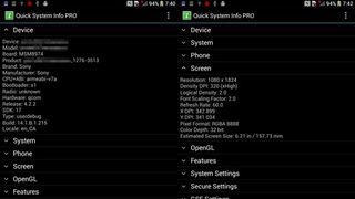 Sony Xperia ZU screenshots