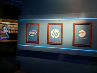 HP, Intel and Escape Technology are all supporting the pop-up studio