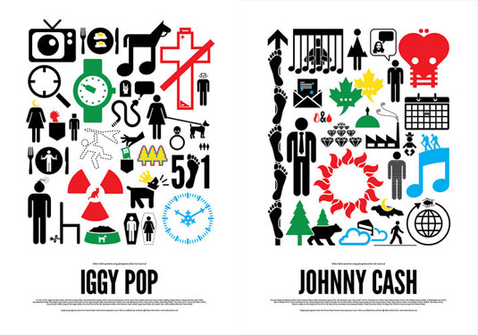 pop star pictograms