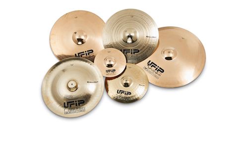 UFIP's Supernova range cymbals have a super-smooth hand-buffed finish