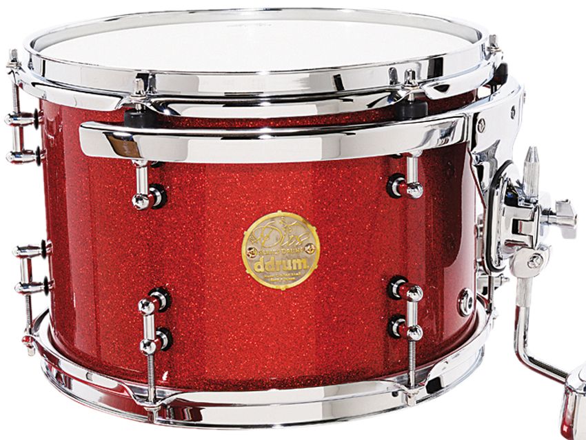 The distinctive logo brass plate badges proudly declaim, "Dios series drums, hand-crafted shell, made in Taiwan"