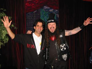 Dean and Dime in happier times