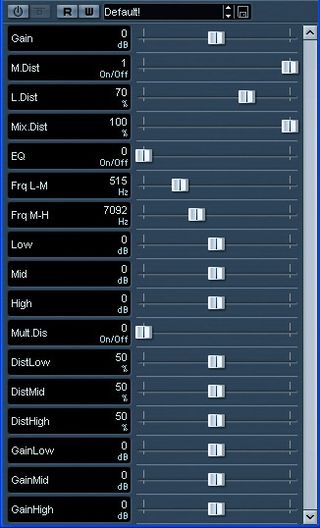 Distortion m plus