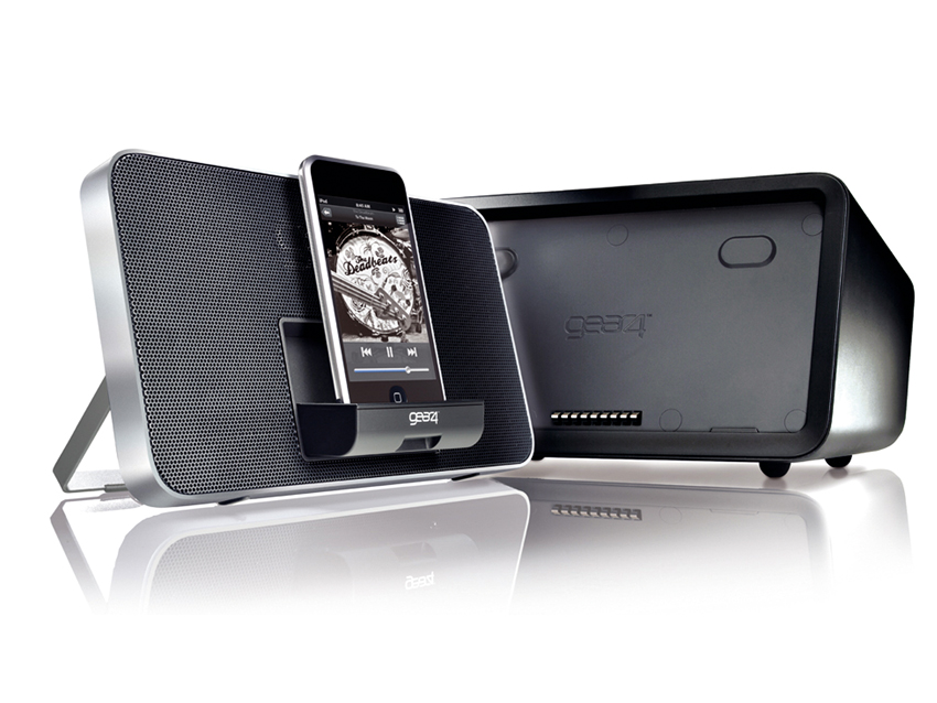 Gear4&#039;s Duo iPod/Phone docking system.