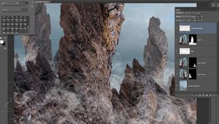 Photoshop tutorials: Create a fantasy backdrop 05