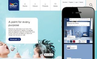 We recently redesigned the Dulux website from the ground up in just four months. The result is easier to navigate, with fewer menus, fewer pages and a more intuitive process of exploration. Colours are revealed in steps to avoid overwhelming customers with too much choice, and visual inspiration is prioritised in order to help users see how different schemes might work.