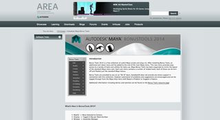 Autodesk Maya Bonus Tools 2014 is a brilliant free collection of useful Maya scripts and plug-ins