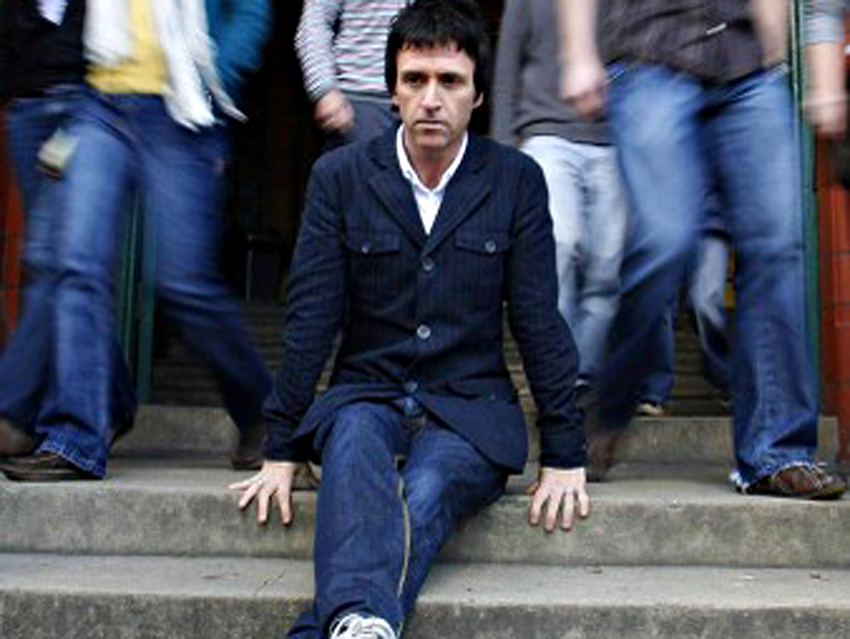 Professor Johnny Marr at Salford University