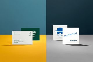 famous fictional character business cards