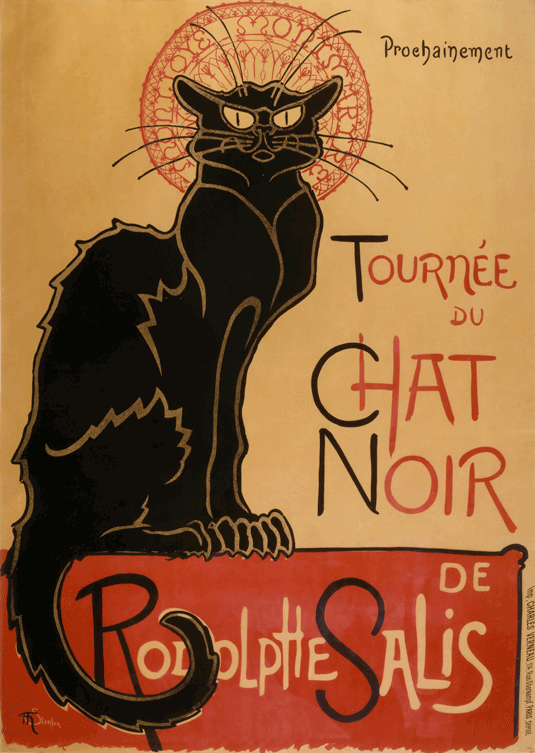 Poster design: Le Chat Noir