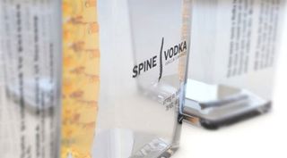 spine vodka packaging