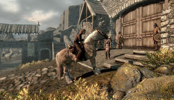 An Illusionist in Skyrim, part 11: first horse to Whiterun | PC Gamer