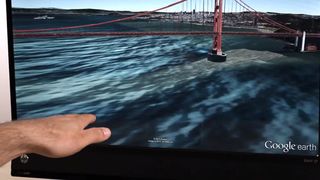 Google Earth using Leap Motion