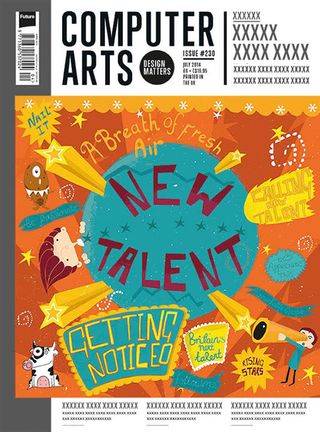 Cover design for CA's New Talent issue by Stephanie Lidbetter