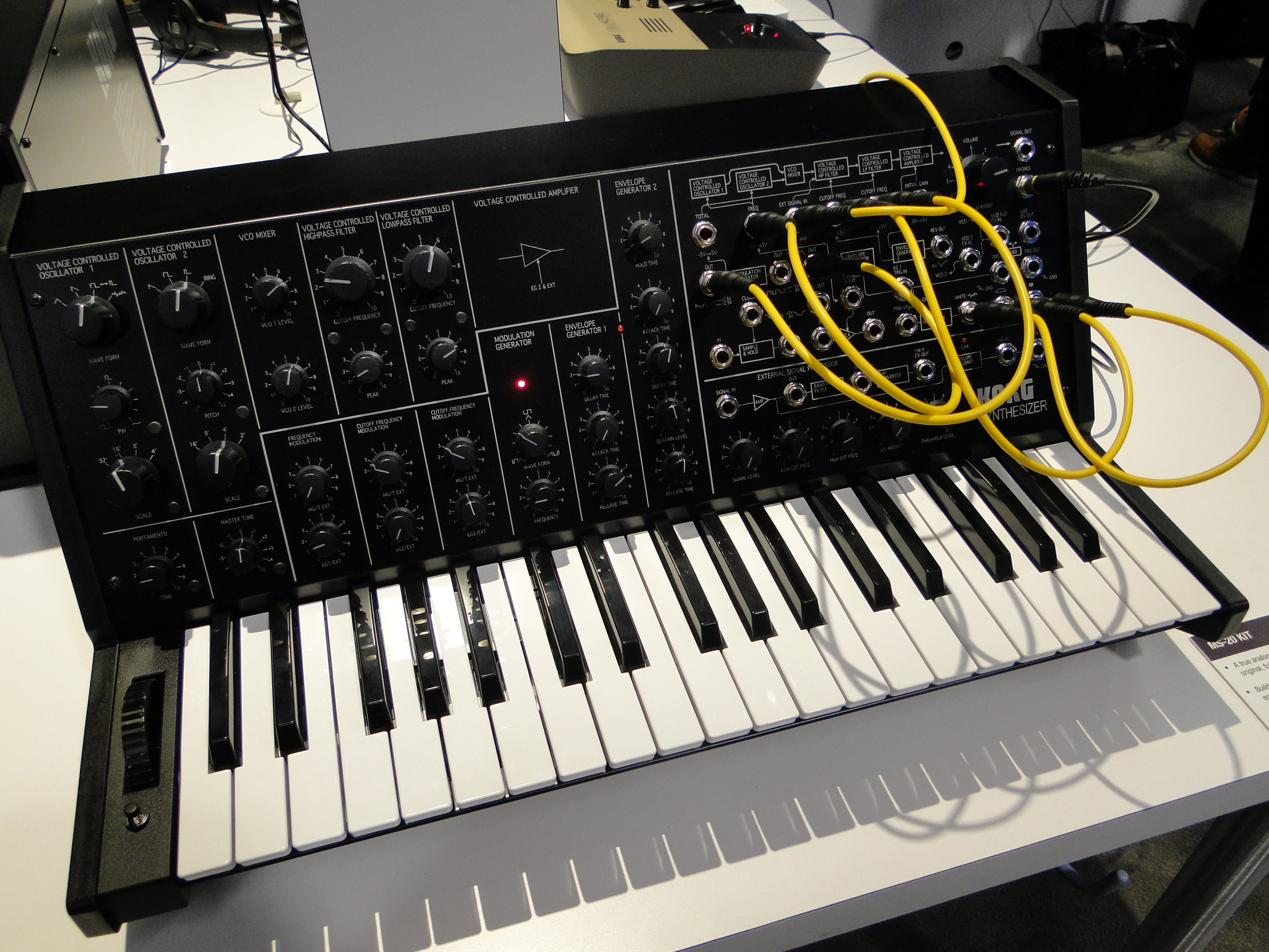 Hands-on with the Korg MS-20 Kit