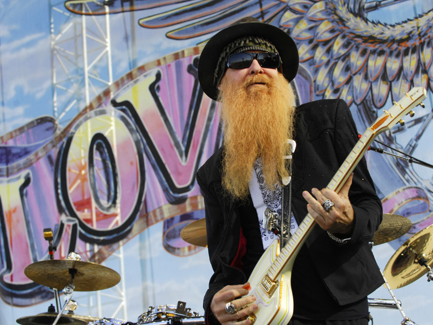 Gibbons says ZZ Top could top themselves with their next effort (Image: © Jared Milgrim/Corbis)