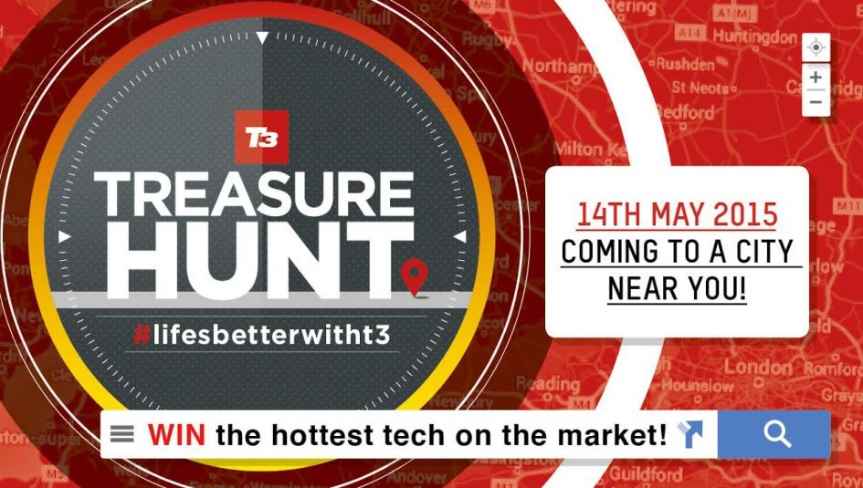 You should get involved in this treasure hunt if you want awesome tech