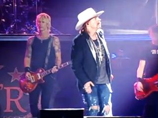 Duff: "No, Axl. Look behind you - I'm over here!"