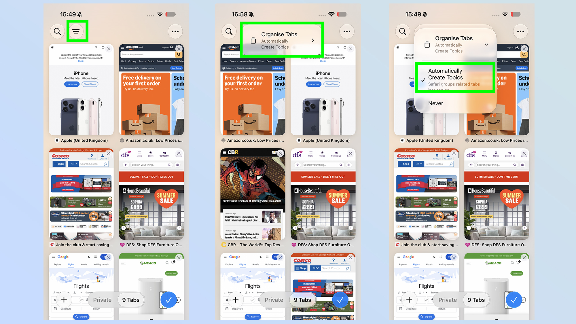 safari ai features in ios 27